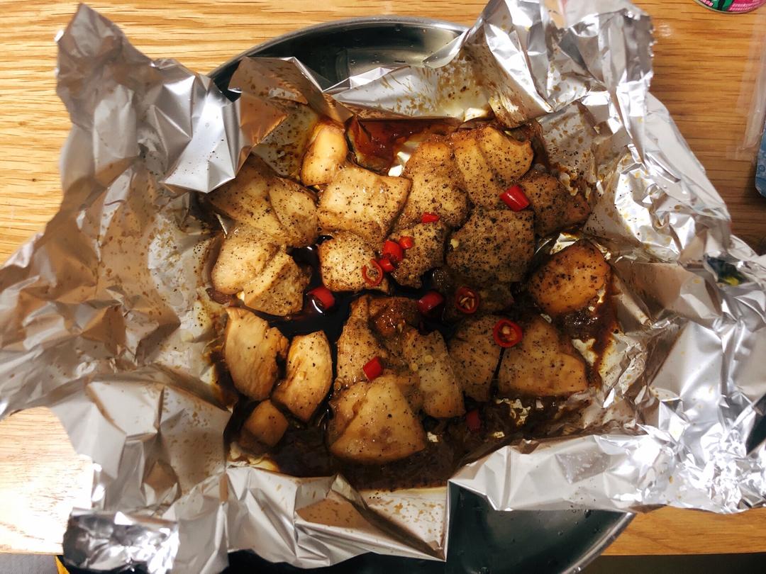 燃烧的卡路里-锡纸鸡胸肉