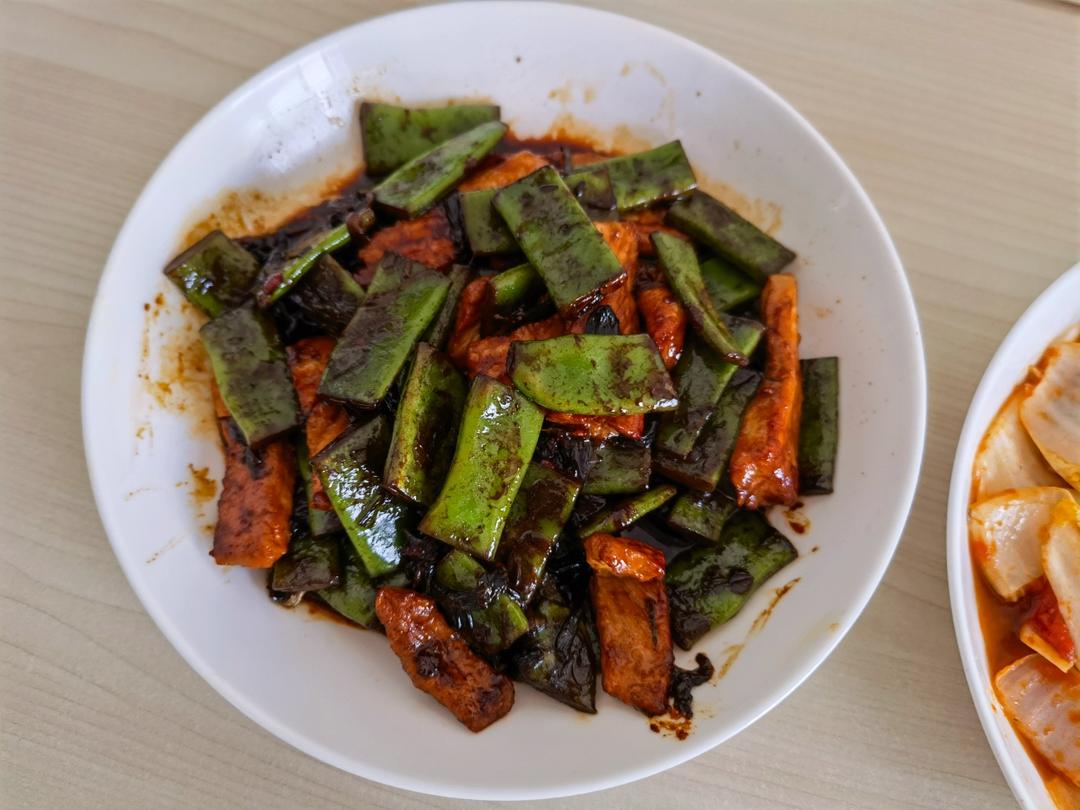 下饭神器 扁豆炒肉