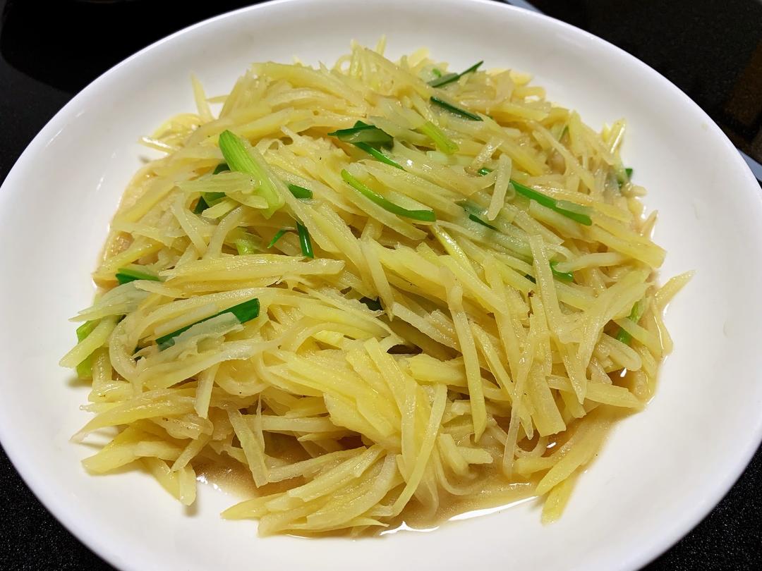 清炒土豆丝的做法