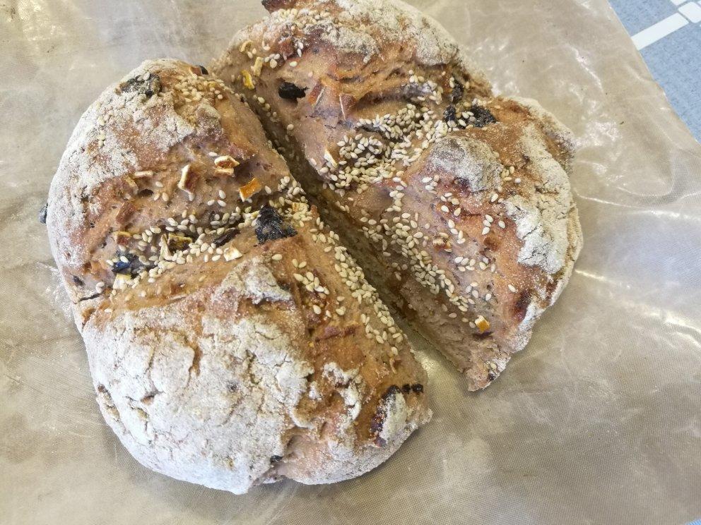 全麦苏打面包丨健康·烘焙