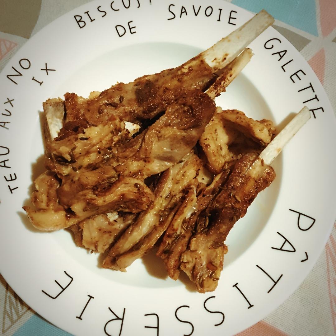 孜然烤羊排