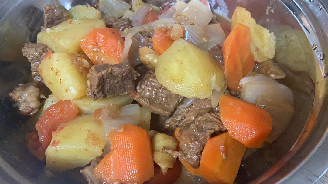 土豆炖牛肉