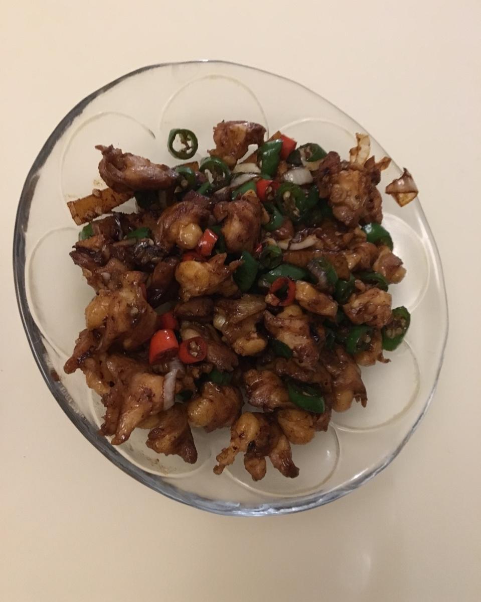 辣炒鸡脆骨