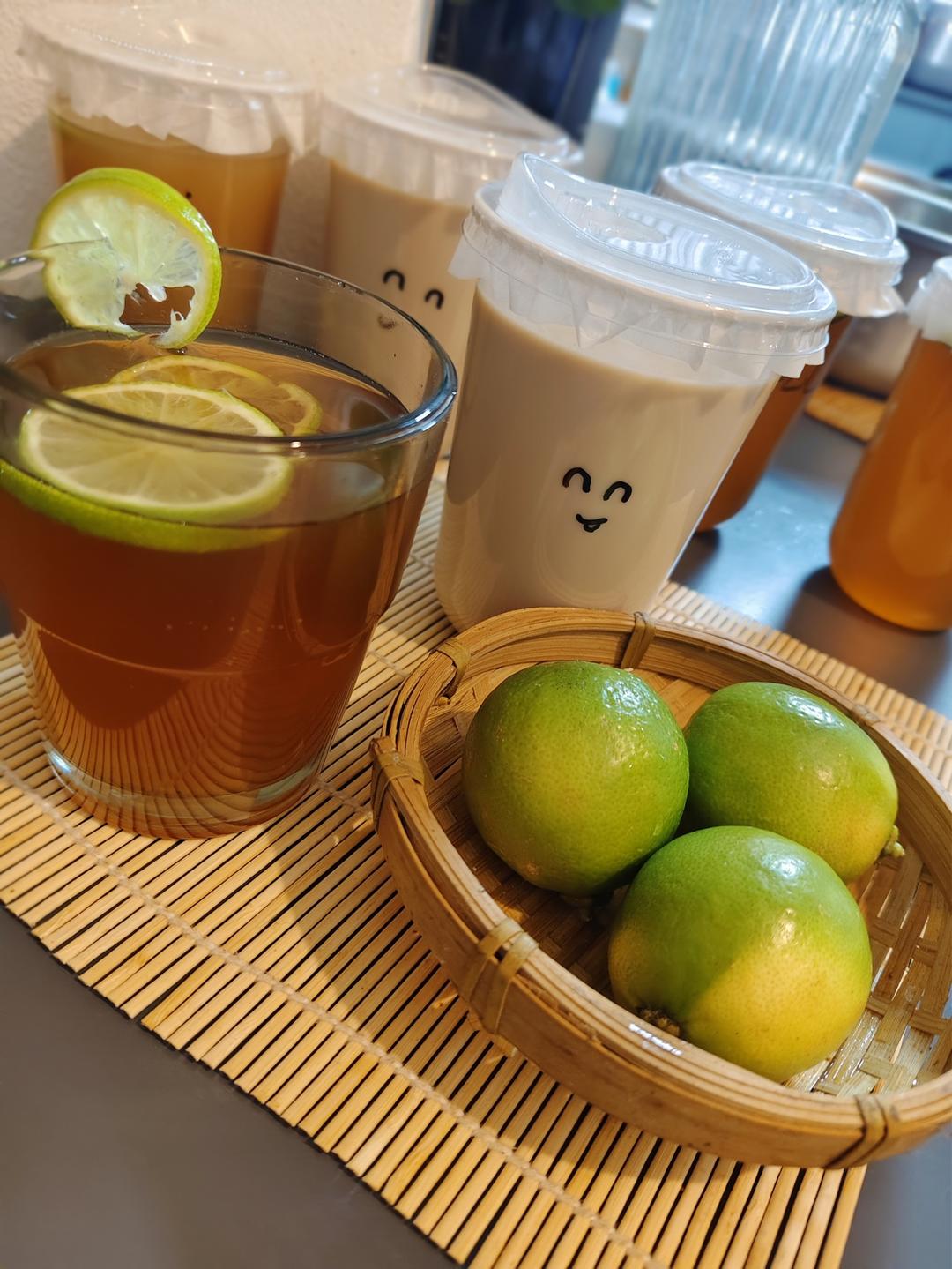 青柠金桔红茶