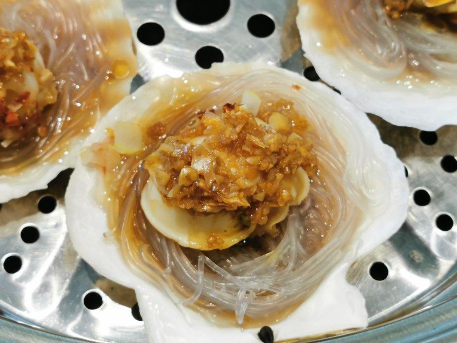蒜蓉粉丝蒸扇贝