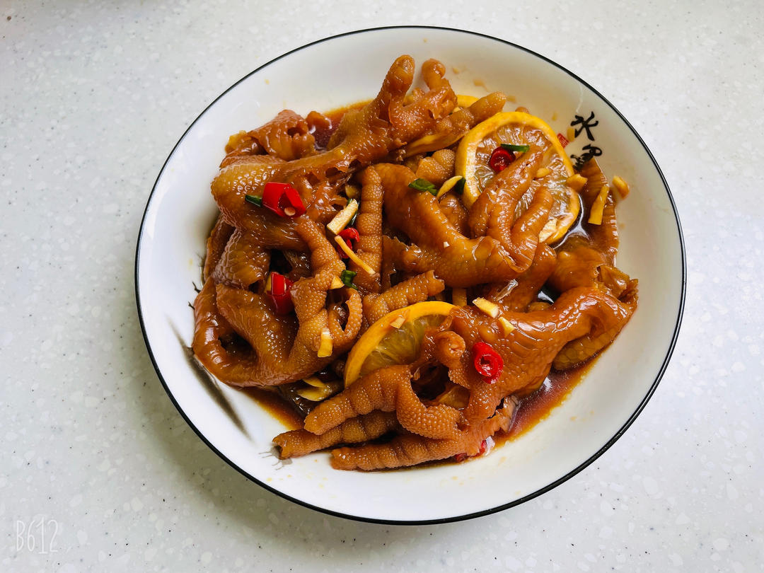 超简单的柠檬无骨鸡爪