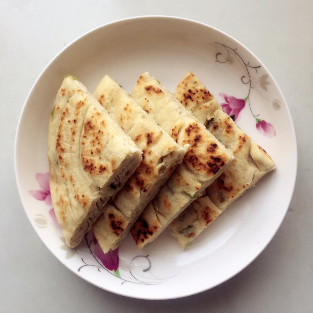 发面葱油饼