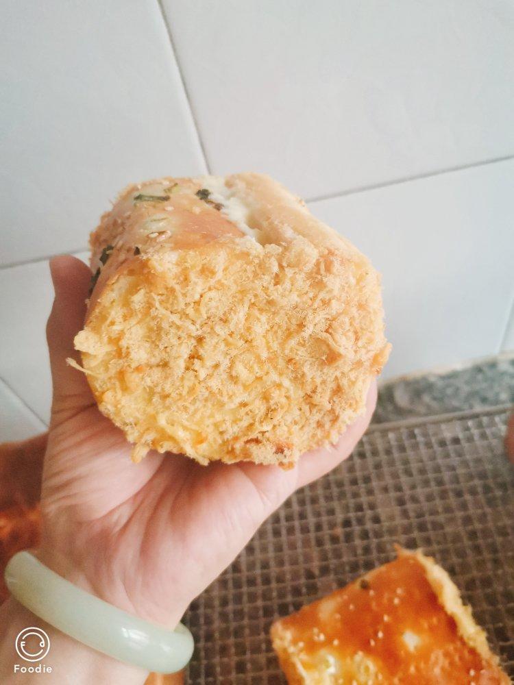 回忆的味道---肉松面包卷