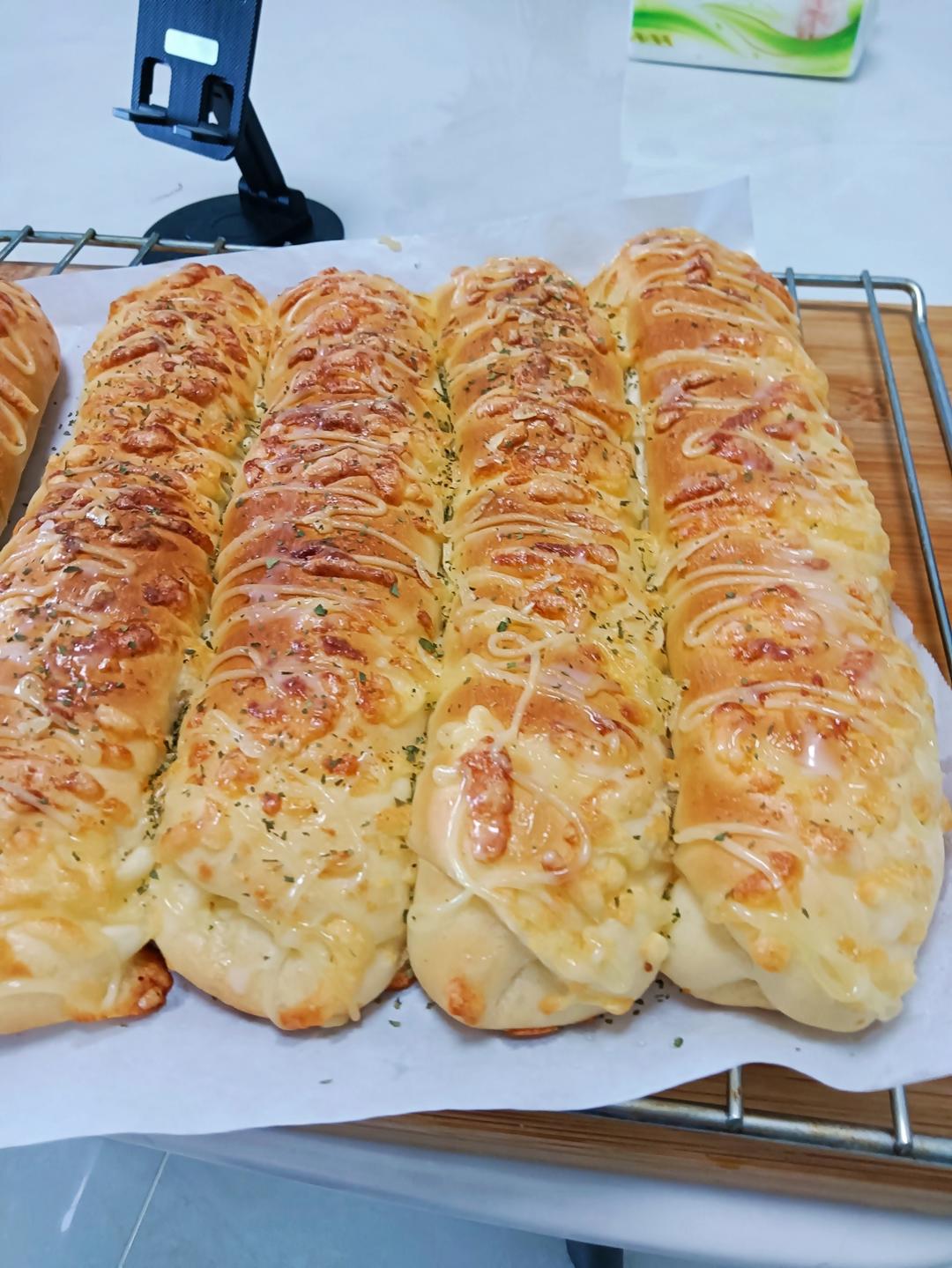 咸香芝士面包条