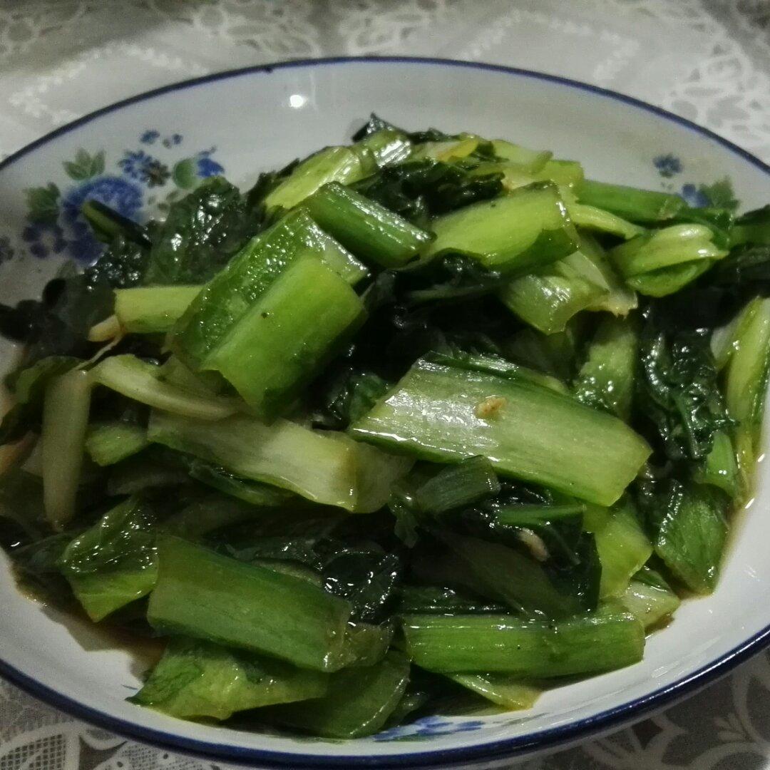食物本身的味道--清炒小白菜（附视频菜谱）