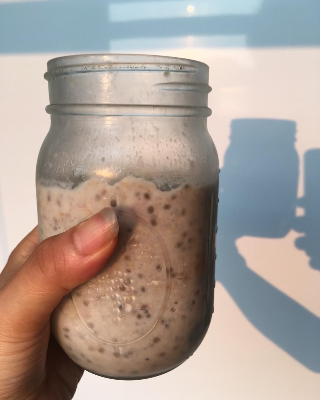 overnight oats 记录