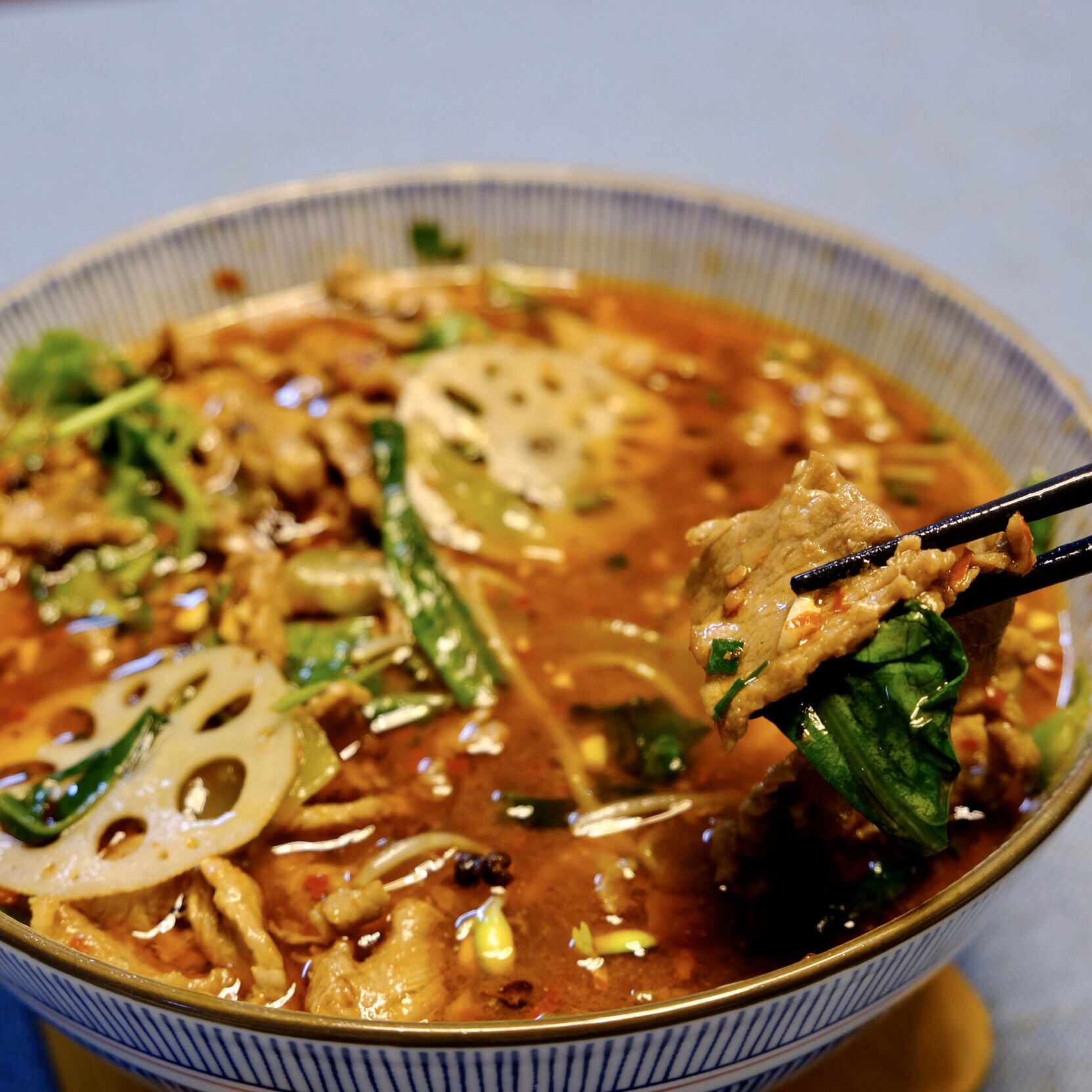 水煮牛肉「超多蔬菜版」的做法