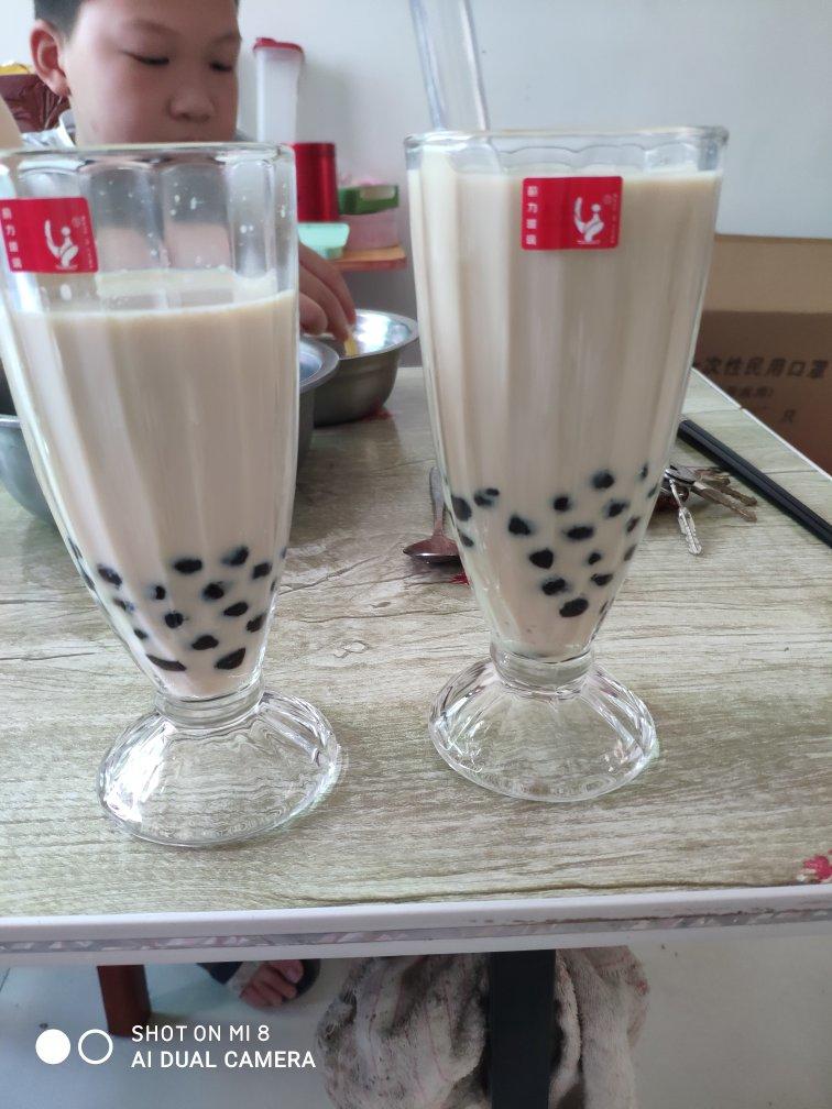 【ZOE菜谱】快手版珍珠奶茶！！好喝不胖！！！
