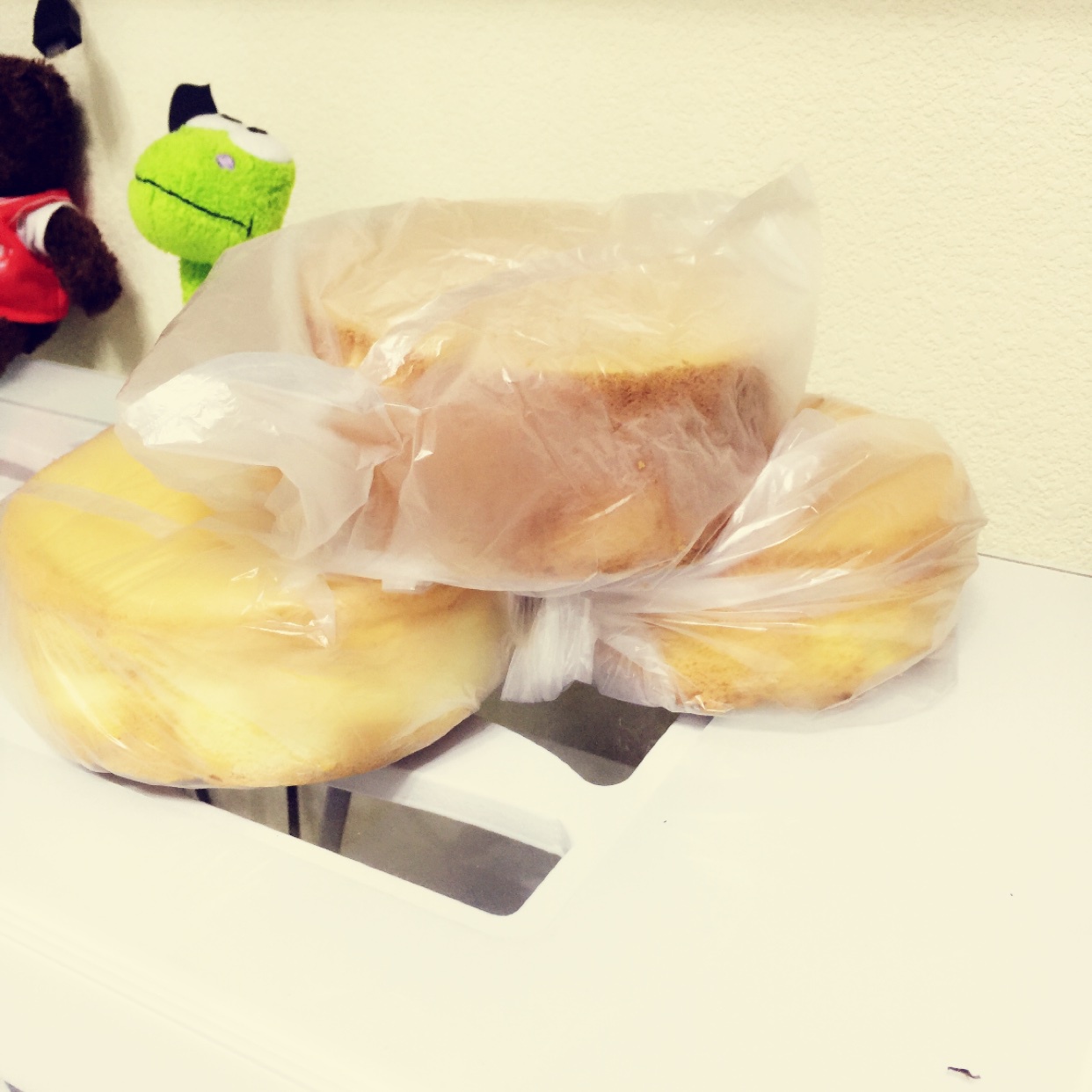 6寸原味戚风蛋糕
