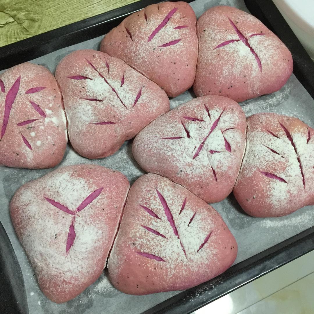 火龙果麻薯软欧