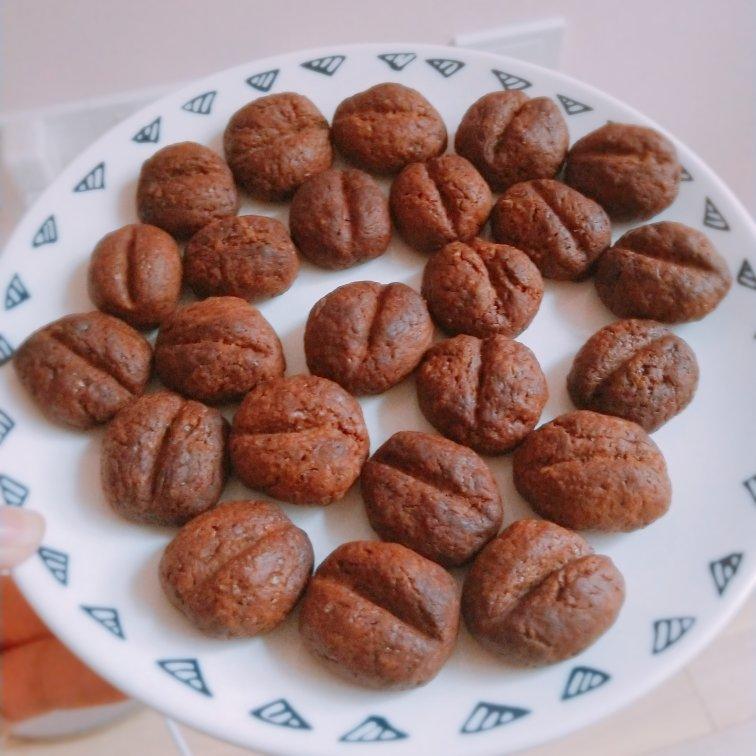 咖啡豆豆饼干