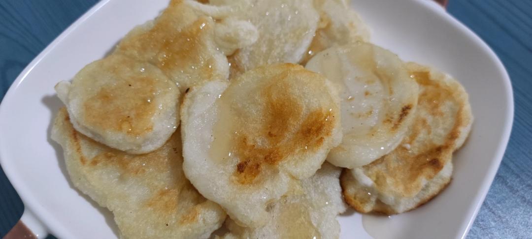 菜鸟也会的糯米粉煎饼
