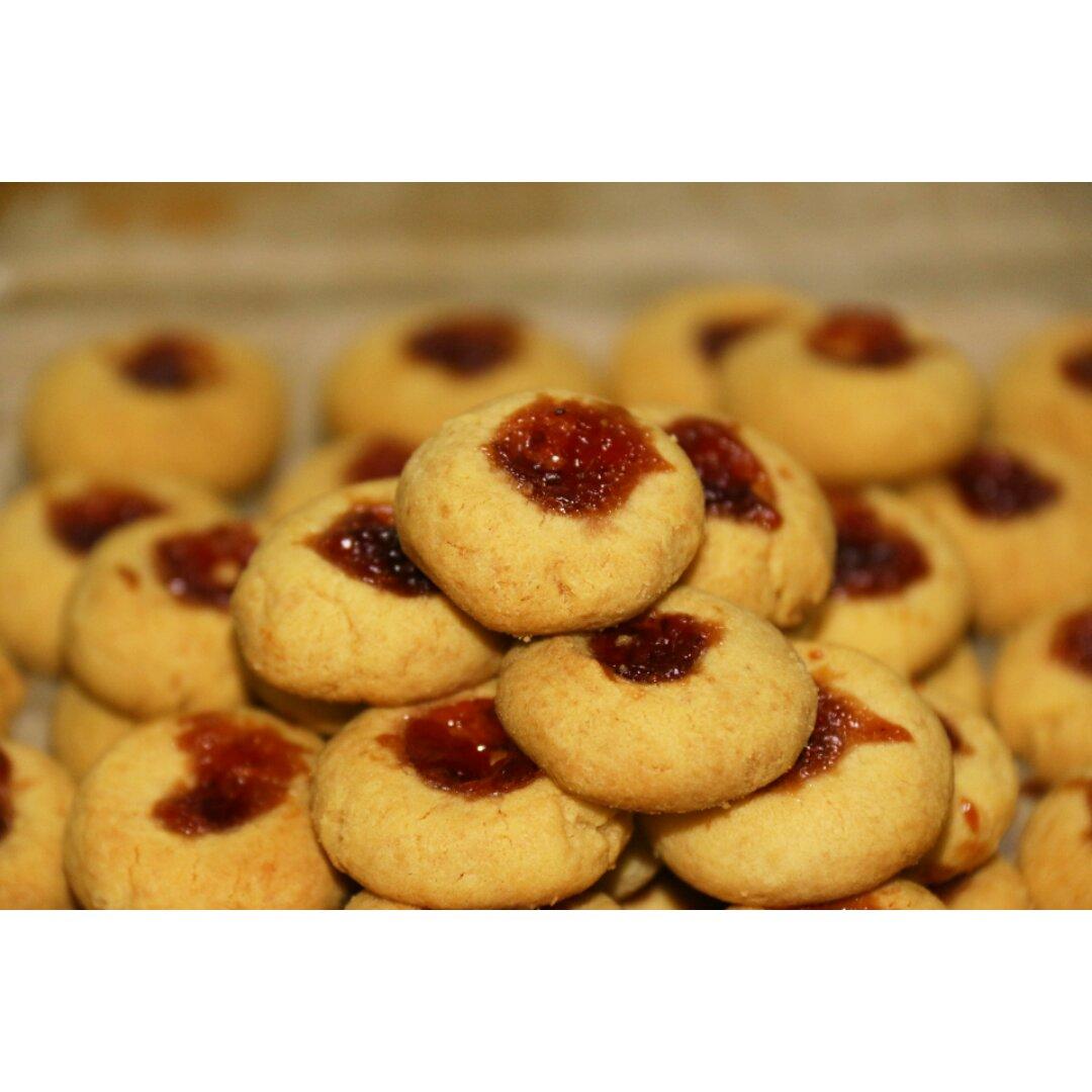 特浓奶香果酱酥饼