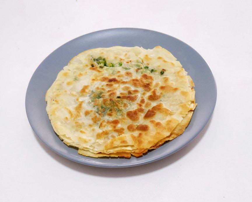 饺子皮葱油饼