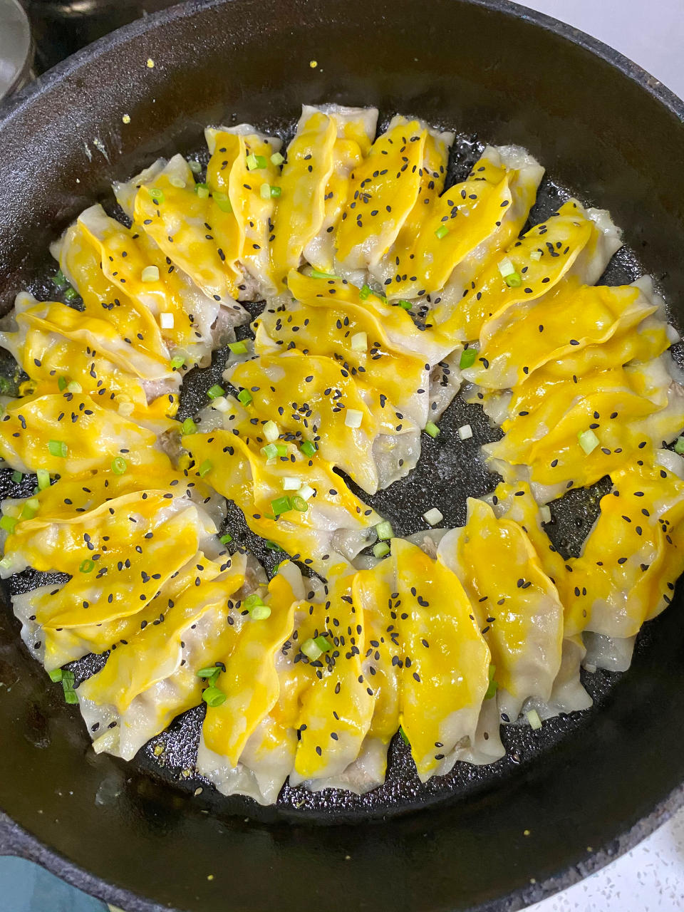 不会失败的冰花锅贴