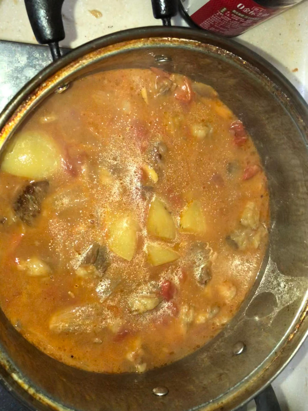 快手西红柿土豆炖牛肉