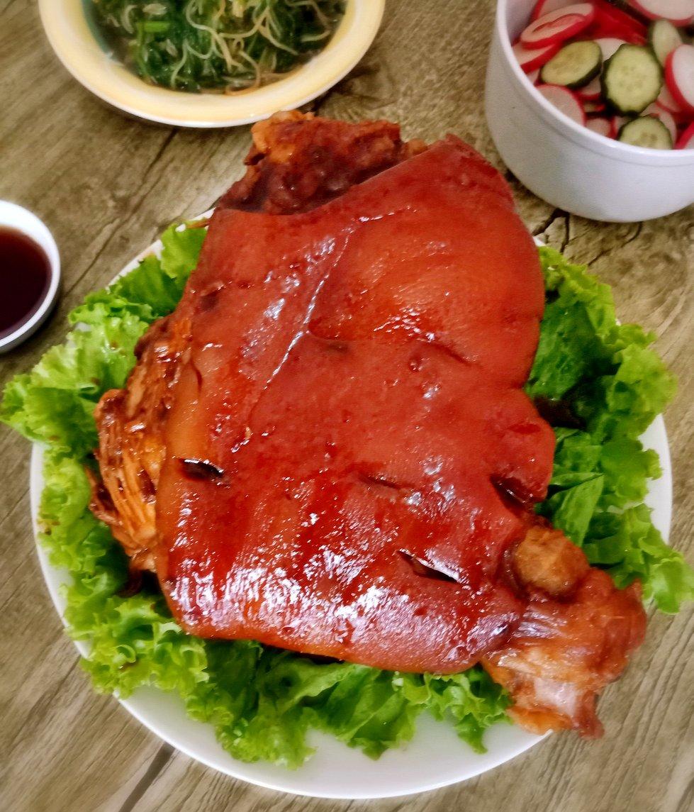 英子219做的【曼食慢语】秘制东坡肘子