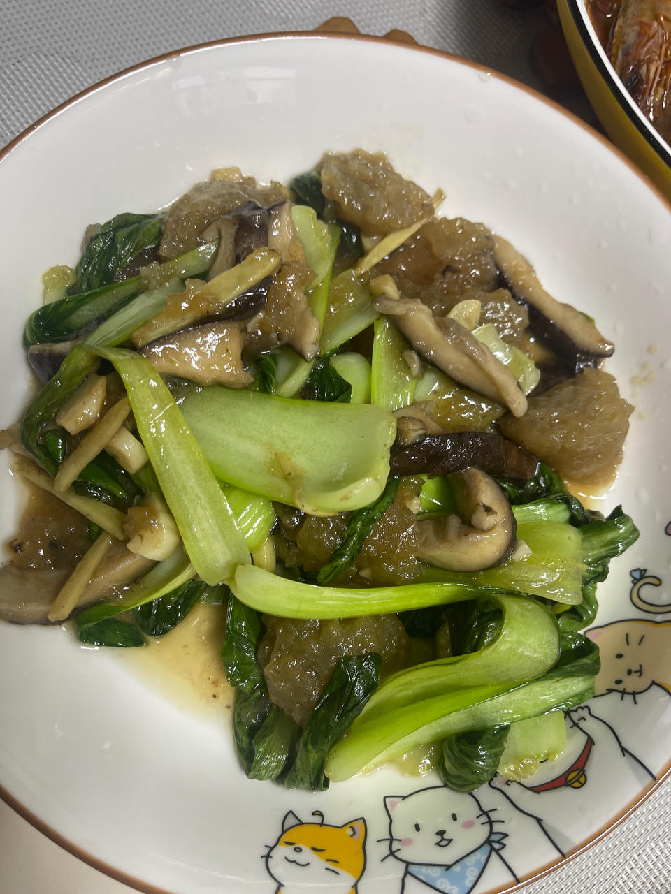 香菇油菜（简单快手）