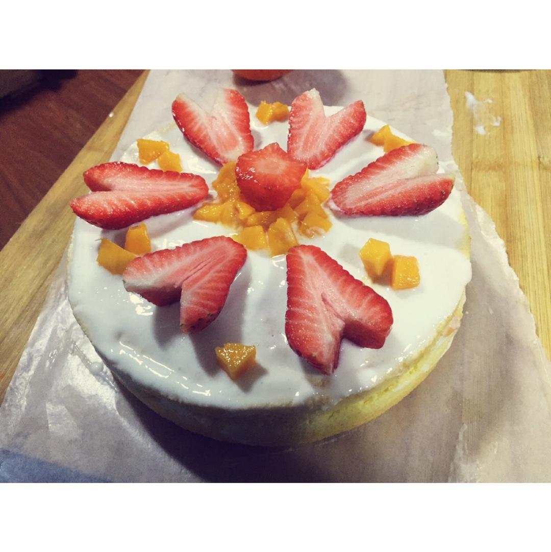 《Tinrry+》草莓奶油蛋糕（8寸配方）