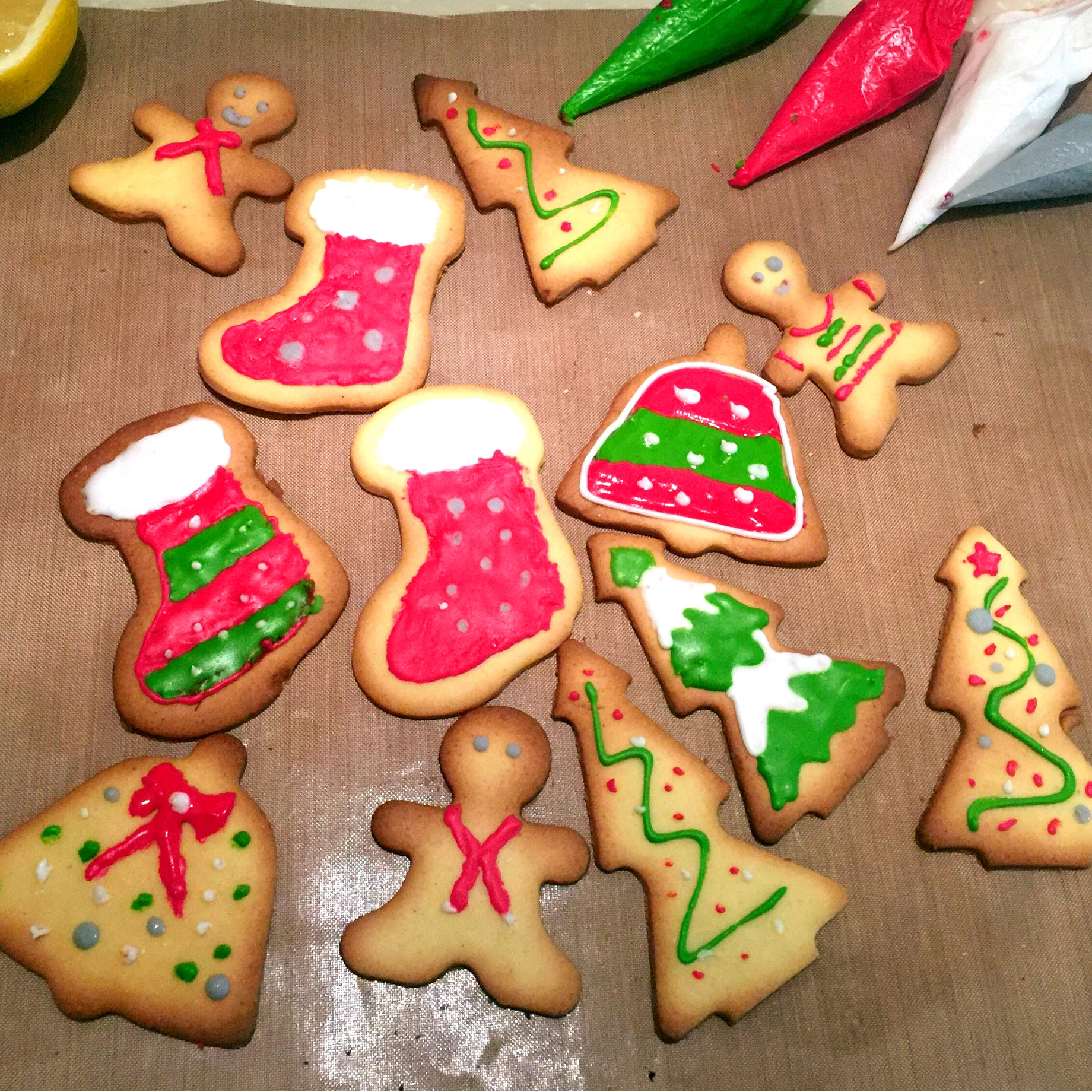 圣诞节糖霜饼干