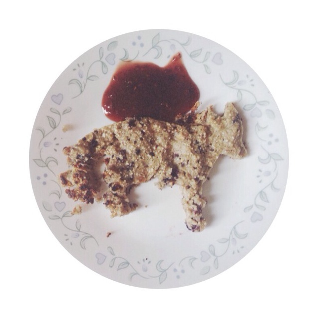 懒人早餐之牛奶鸡蛋燕麦饼