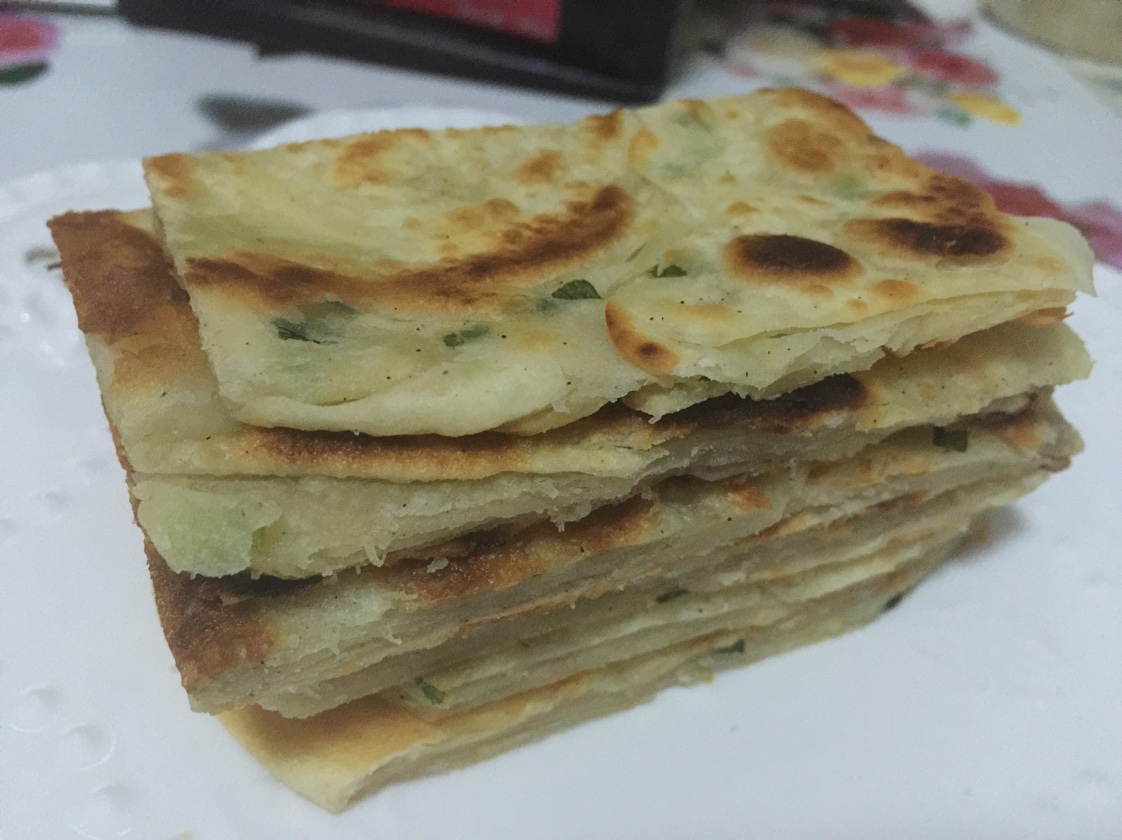 手抓葱油饼