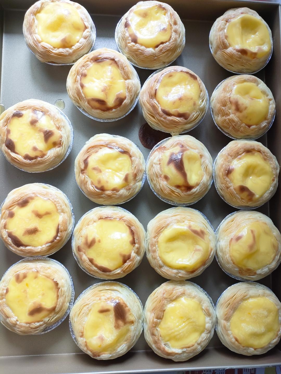 超嫩滑的葡式蛋挞(全蛋版)新手友好『秒杀KFC』