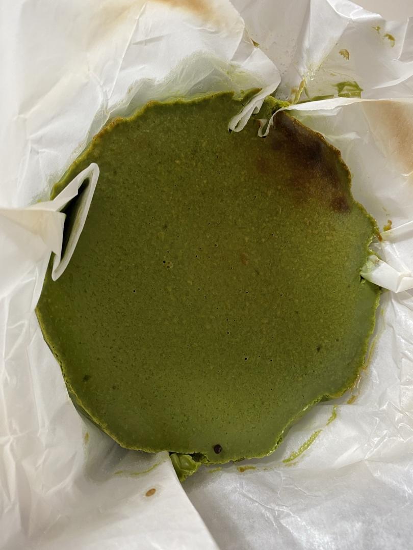 流心抹茶巴斯克芝士蛋糕