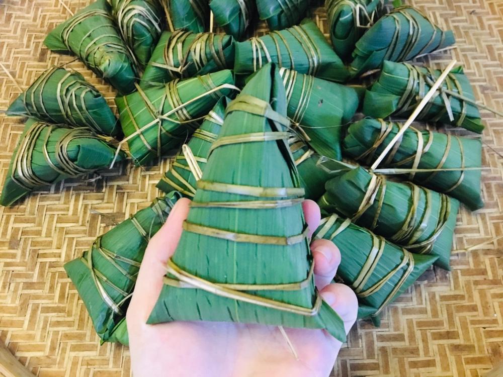 四角长粽子的包法（有视频）