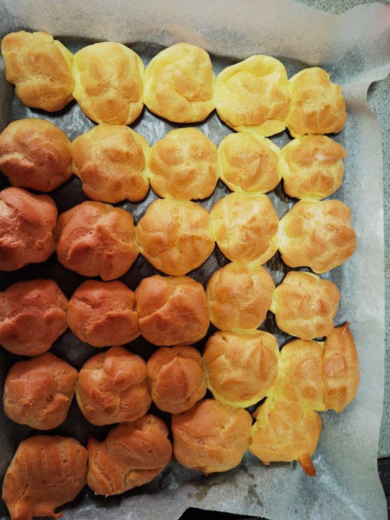 奶油小泡芙，容易做，成功率极高～