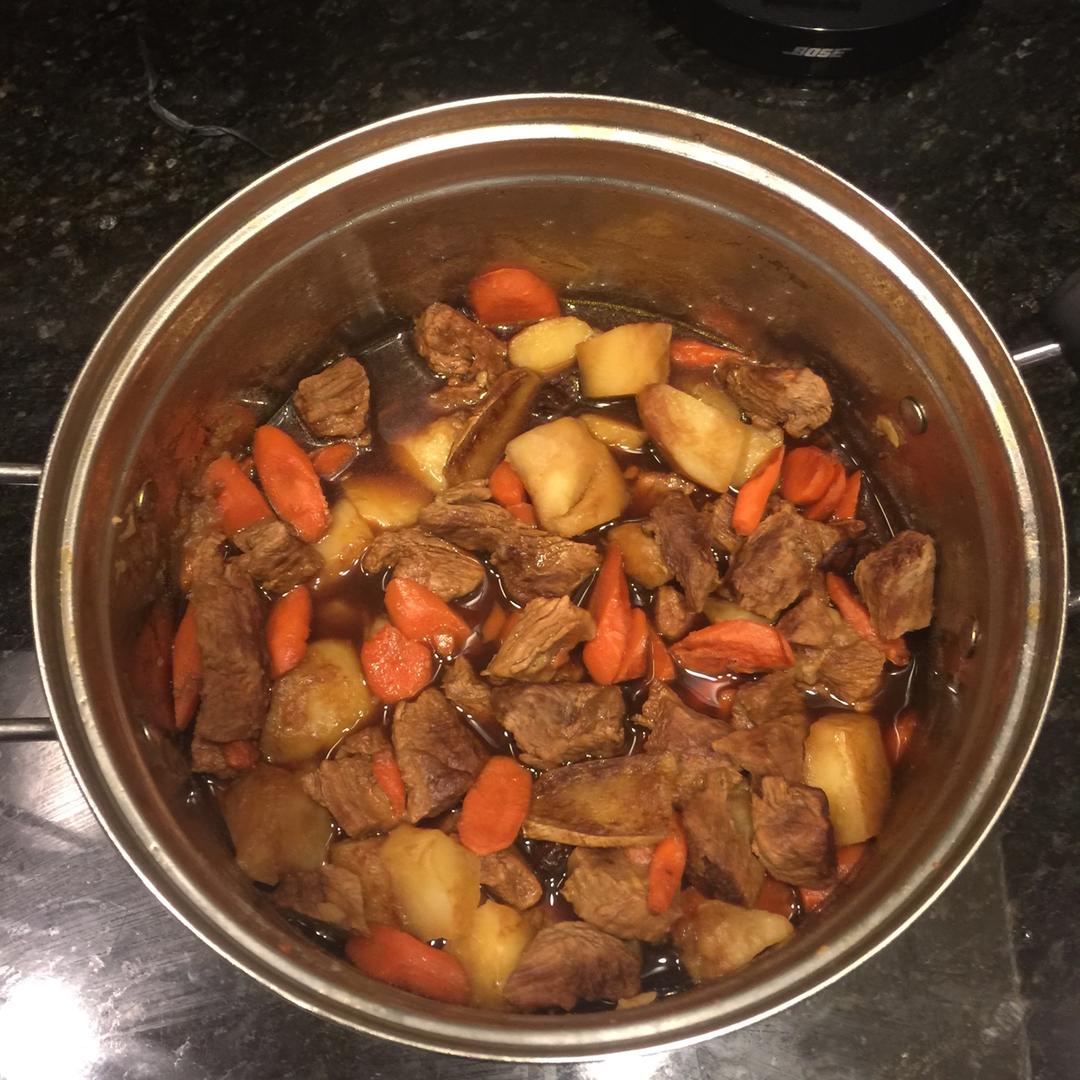 土豆烧牛肉
