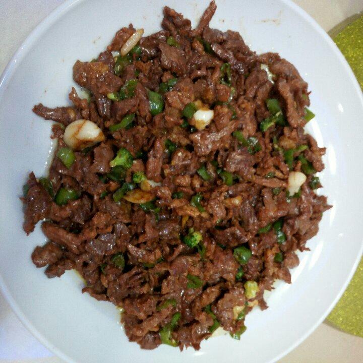 青椒牛肉