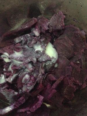 造型紫薯泥的做法 步骤2