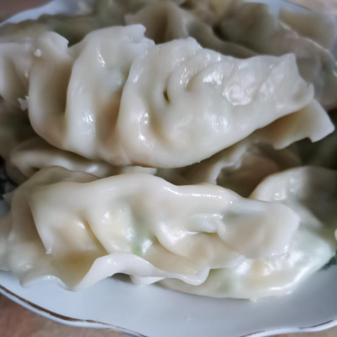 西葫芦鸡蛋虾仁三鲜饺子