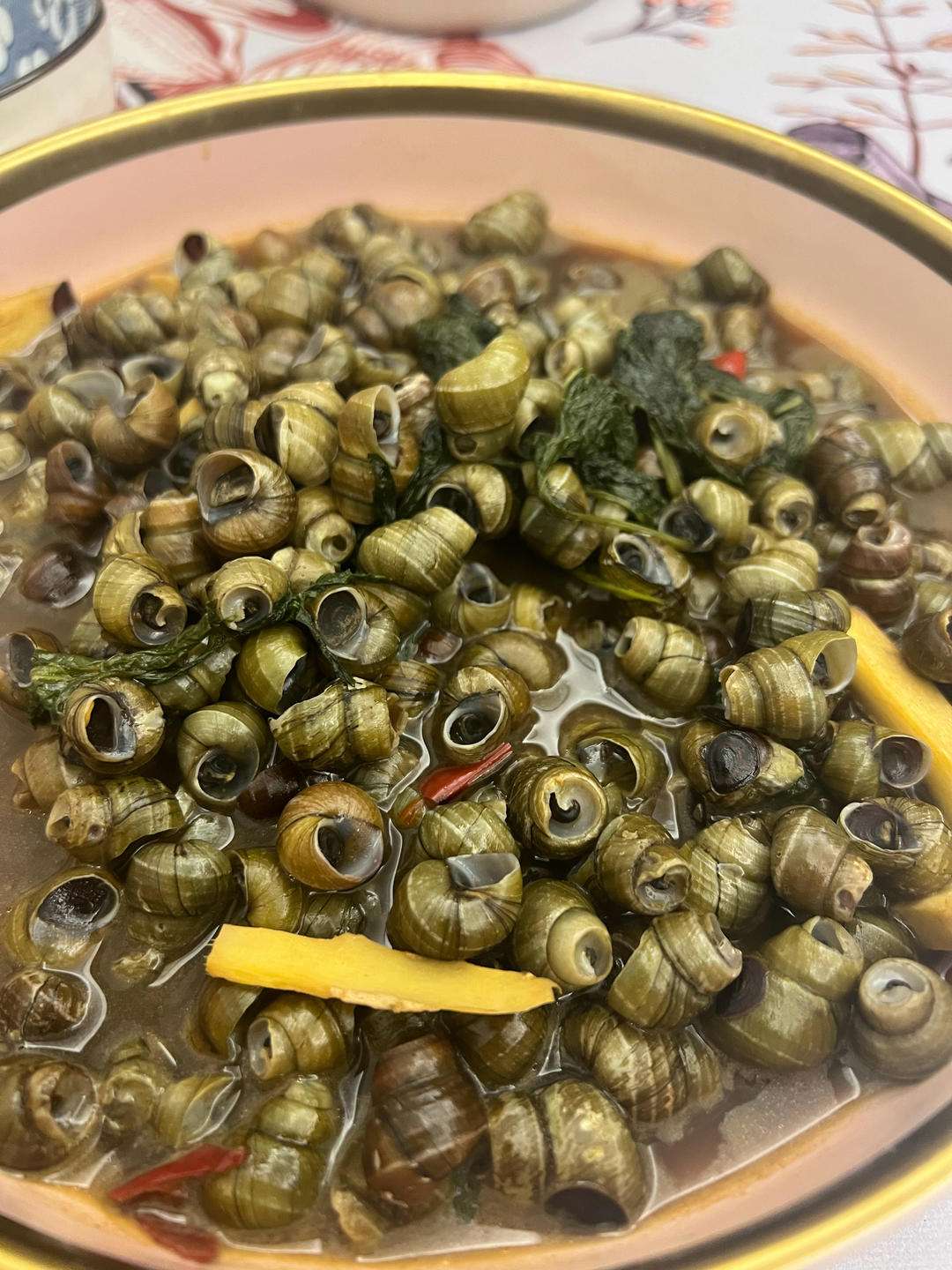 紫苏炒（燜）田螺（含详细步骤，厨房小白专用）