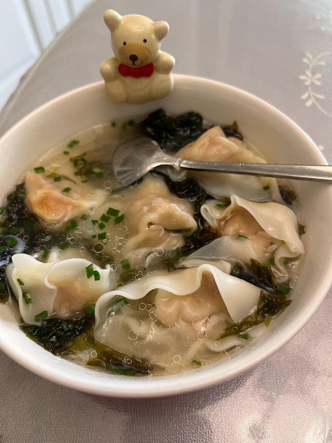 肉不柴的馄饨馅