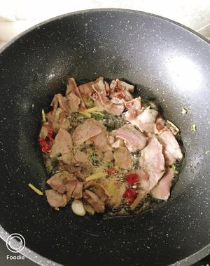 大白菜烧羊肉的做法 步骤2