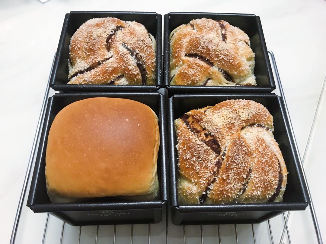 纯奶手撕吐司的做法 步骤1