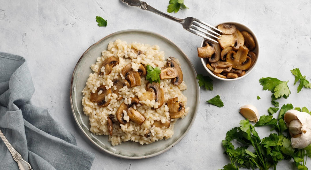 跟🇮🇹老师学做饭 | 蘑菇烩饭wild mushroom risotto🥘