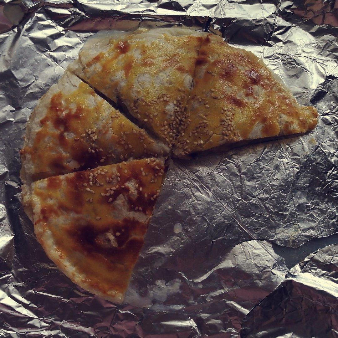 万能手抓饼👉能拉丝的手抓饼香蕉酥❗️巨好吃