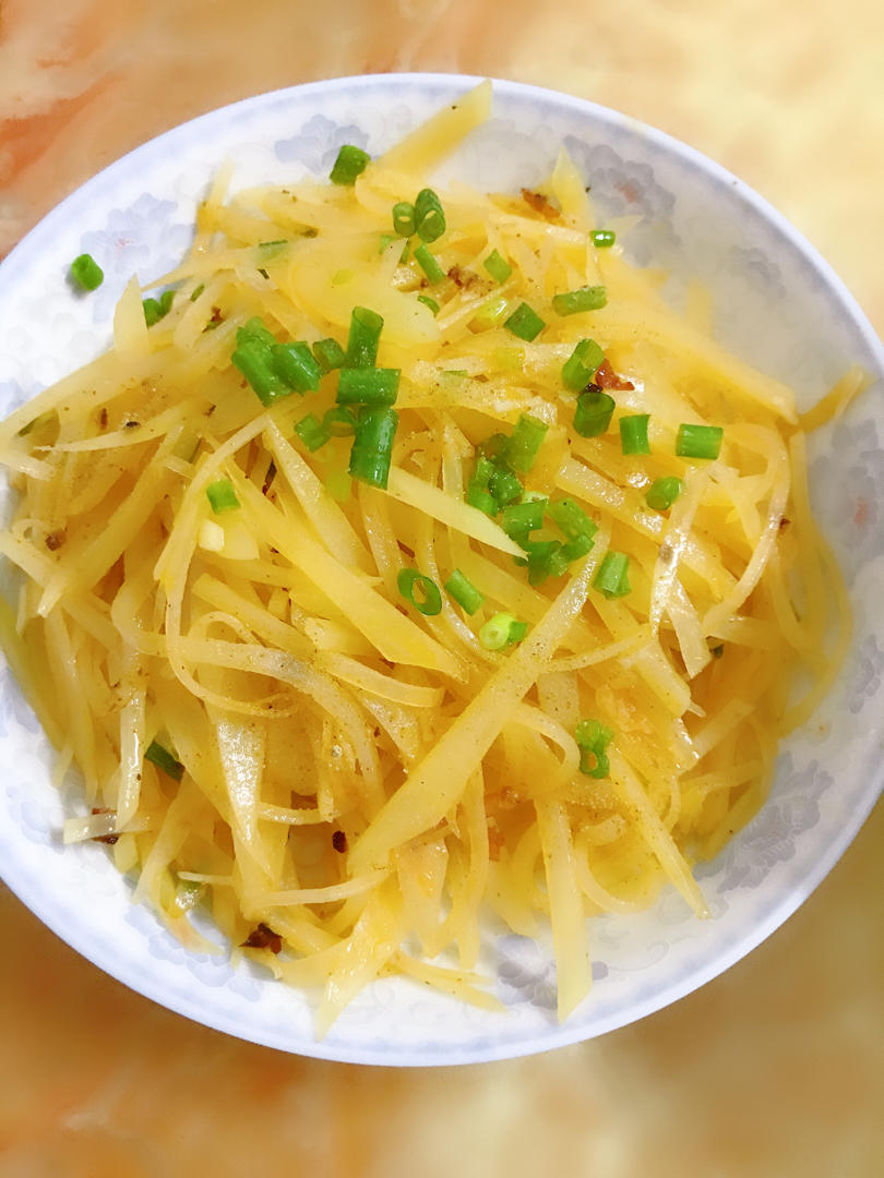 老干妈青椒土豆丝