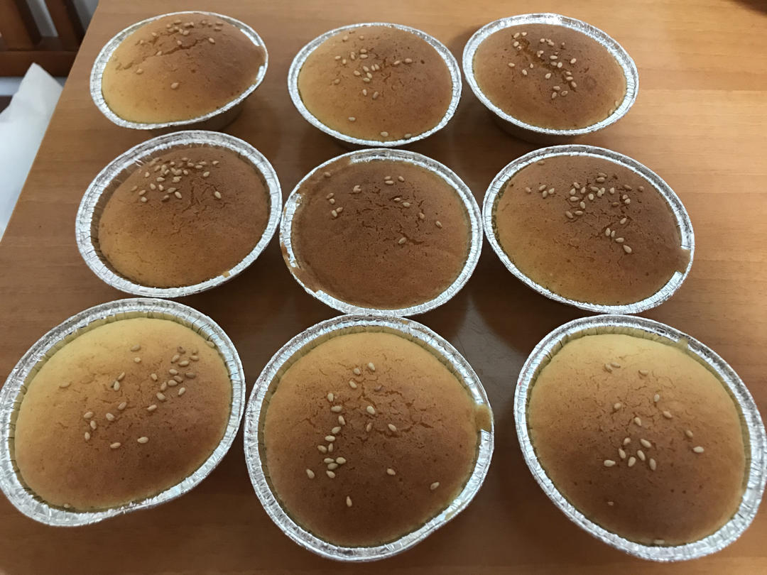 无油无水老式脆皮蛋糕