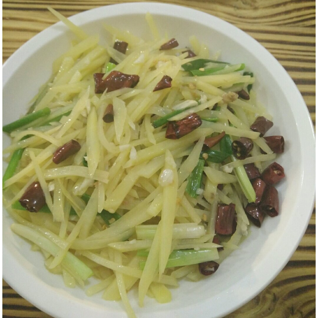 醋溜土豆丝