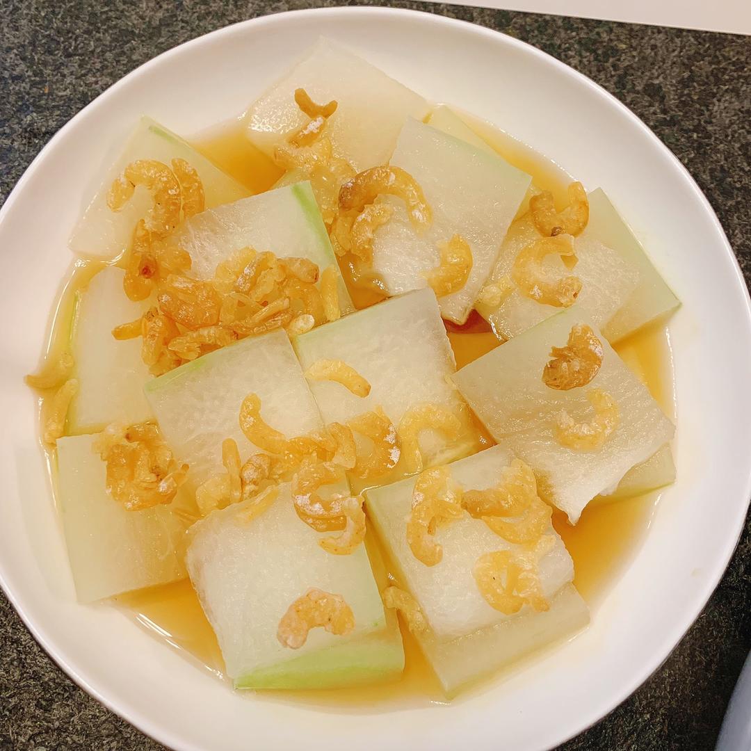 clue兔做的肉末蒸冬瓜