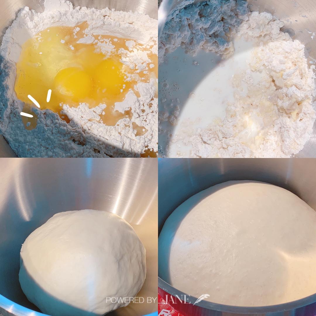 纯奶手撕吐司的做法 步骤1